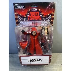 NECA Toony Terrors Saw Jigsaw Action Figure New in Package